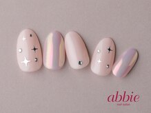 ネイルサロンアビー 北千住店(abbie)/キャンディーピンク◇￥9383