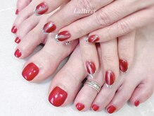 ラティレ 銀座(Lattirer)/レッドHFガラスフレンチ