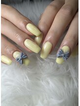 フラワーズネイル(flowers nail)/バタースコッチ