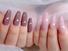 ワンカラーもちゅるん♪と仕上がります(^^)