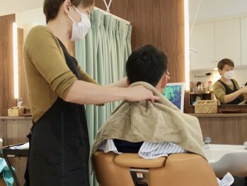 ヘアー サロン スイッチ(Switch)/*メンズ:肩ほぐし