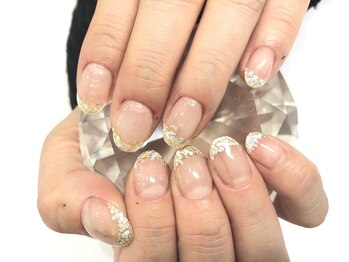 ココロバ ネイルアンドビューティーサロン(COCOLOBA)/ラメグラデーション