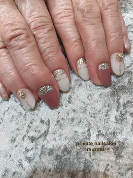 プライベート ネイルサロン マーマ(murmur)/キラキラデザイン