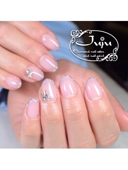 ジュジュ(Juju)/オフィスに◎極細ガラスフレンチ