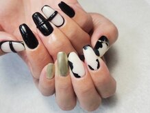 ネイル マックスケリー 神戸(MAXKELLY)/アシンメトリーネイル