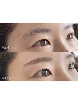 アイブロウメニューがあるサロン