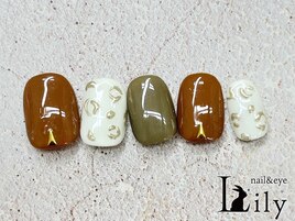 ミラーレオパードネイル