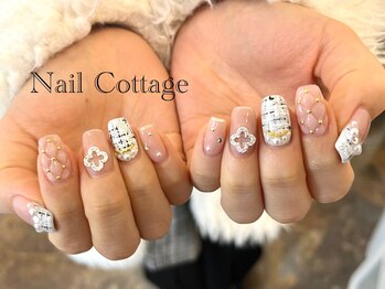 ネイルコテージ 新宿南口店(Nail cottage)/ツイードネイル