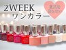 ★オススメNo.3★うる艶！自爪削らない２WEEKワンカラージェルマニキュア