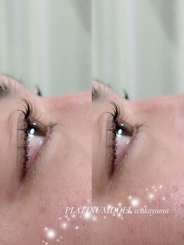 プラチナムドール 和歌山店(PLATINUM DOLL)/束感韓国風まつ毛パーマ/和歌山