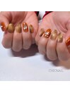 くすみネイル