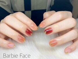 秋色ちゅるんネイル