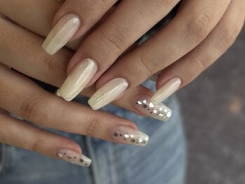 ハレトキネイル(haretoki nail)/simple kuse