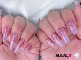 ピンクグリッター