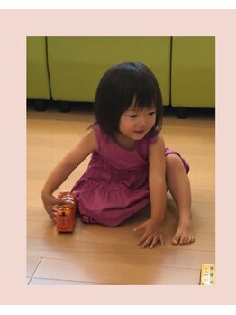 きょうわ整体院/施術中のお子さまの様子