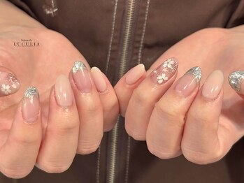 フラワー×ガラスフレンチ