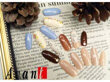 ネイルギャラリーアヴァン(NAIL GALLERY Avant)/秋シンプルアート2