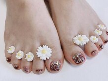 ミナネイル(mina-nail)/冬の定番♪ツイードネイル