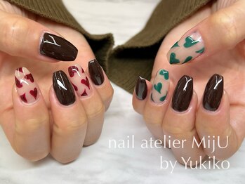 ネイル アトリエ ミジュ(nail atelier MijU)/バレンタインネイル