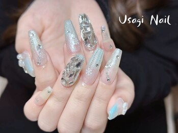 ウサギネイル 新大久保店(usagi nail)/冬ネイル