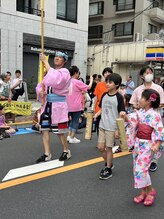 くぼてらたかひろ ボディメンテナンス(BODY MAINTENANCE)/商店街の阿波踊りに参加しました