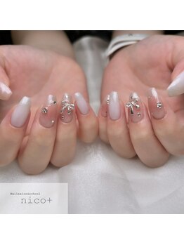 ニコ(nico+)/チークネイル♪