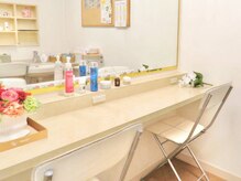 美デクリニカル(de)の雰囲気（施術後はお茶サービスにテスター使用◎アイロンやドライヤーも◎）