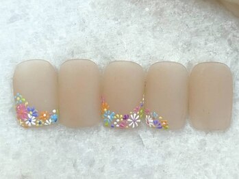 カラーズネイル エビス(Colors Nail Ebisu)/春ネイル フラワーネイル