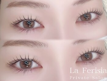 ラ フェリシア(La ferisia)の写真/自まつげ派も印象変わる!立体的な目元へ★まつげが少ない・目元の薄さはまつげパーマ・パリジェンヌで解決!