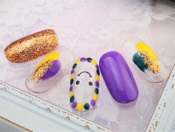 ネイルズガッシュ 大森駅前店(NAILs GUSH)/*にこにこパンプキン*