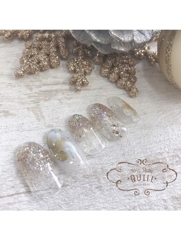 ネイルサロン クイル(QUILL)/12月キラキラ☆1