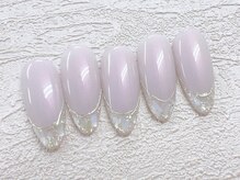 ネイルバイスターリー 川口(NAIL by STARry)/シェルフレンチネイル