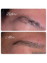 マイサロン(MY SALON)/穴あき眉毛のカバーカット♪