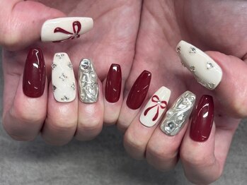 ネイル フリーヴマックスケリー 東京渋谷(FREEVE MAXKELLY)の写真/【キレイなカーブ&フォルム&長さを実現】上品スカルプがイチオシ◎スカルプワンカラー/グラデ¥9500♪