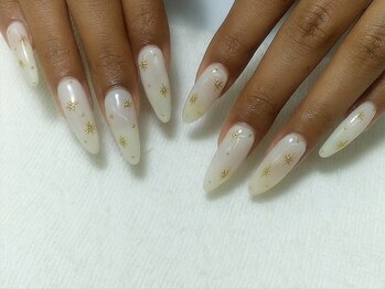 ホワイト×ミラーアート