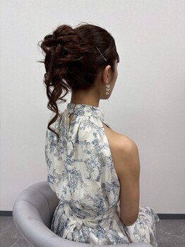 ミカヅキ 赤坂/ブライダルアレンジアップヘア！