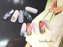 ハイブネイル(Hive nail)/ニュアンスネイル☆