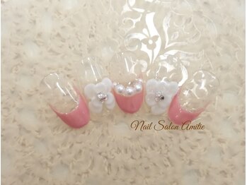 ネイルサロン アミティエ(Nail Salon Amitie)/ブライダルネイル.。*☆1