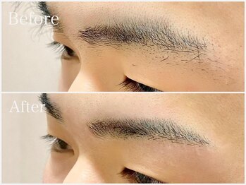 アイラッシュサロン ブラン 五所川原ELM店(Blanc)/メンズアイブロウ導入☆