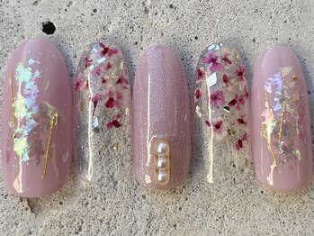 キラキラドライフラワー ¥12000