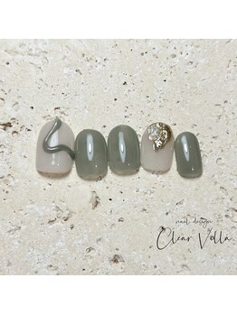 ネイルサロンクリアヴィラ(nail salon clear villa)/Design nuance¥9990