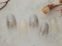 ネイルサロンアンドスクール ミュー(Nail Salon & school mieux)/ラメホロネイル