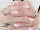 シンプル/マグネットネイル