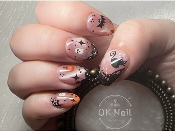 ハロウィンネイル