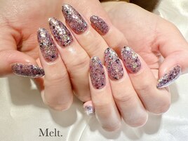 ラメ♪ワンカラー¥7200