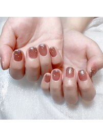 ラメグラグラデーション