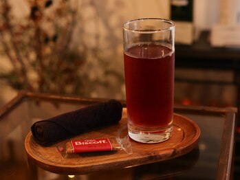 ボディケアサロン ウタタネ(UTATANE)/施術後にドリンクサービス