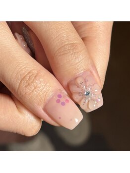ナンバーテン(ct.No.10)/nail design by Fuzuki.