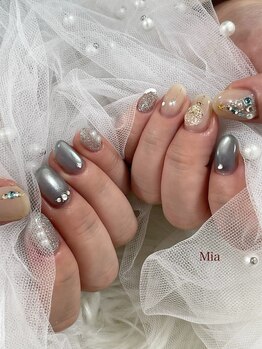 クリスマスネイル