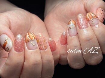 サロン エージー(salon AZ)/ハロウィン持ち込みデザイン